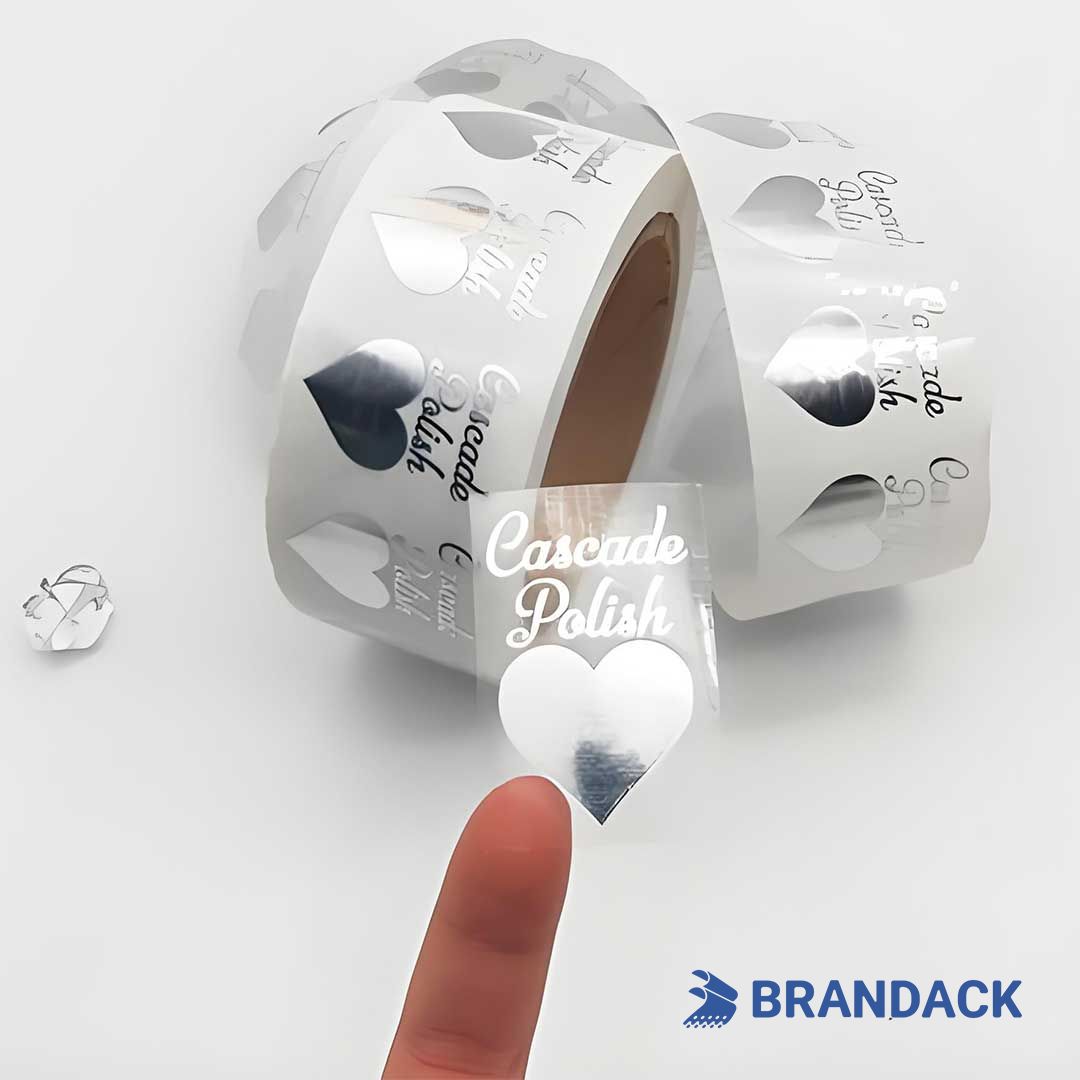 custom transparent stickers with logo