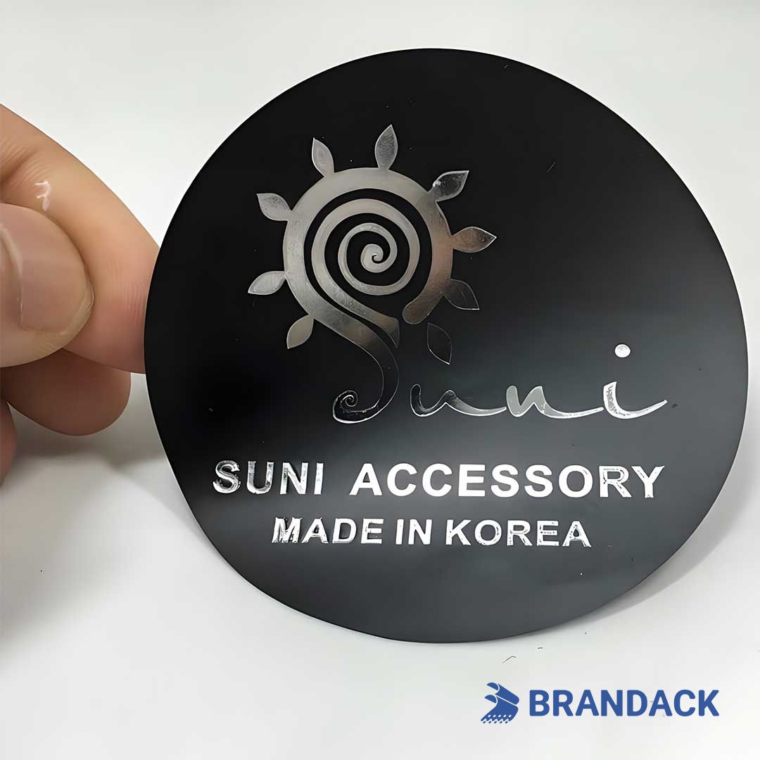 Custom Logo Vinyl Stickers Printing with Design Service