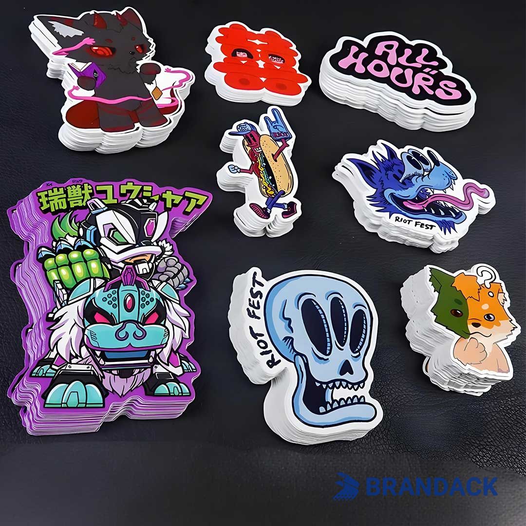 die cut stickers in bulk