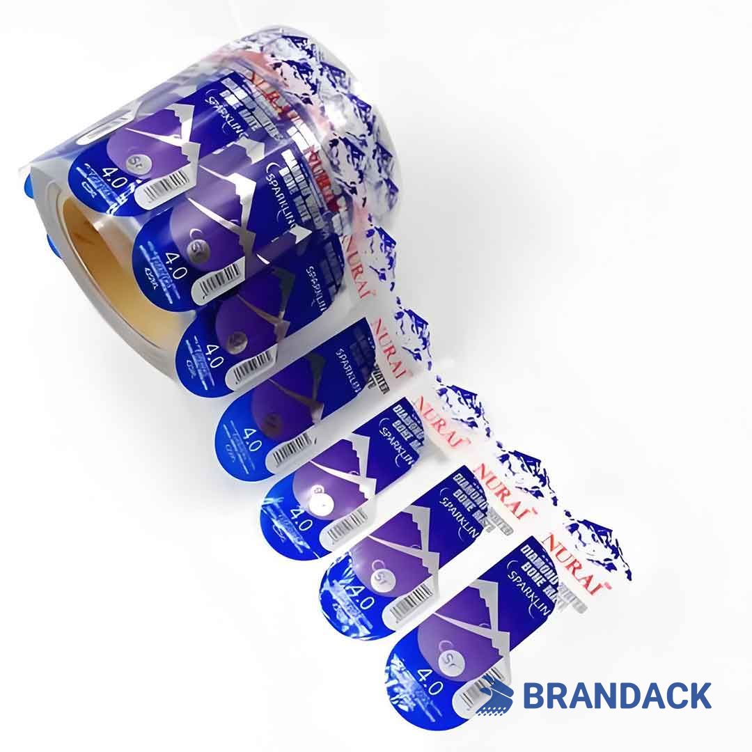 transparent bottle stickers