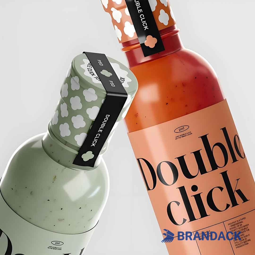 sauce bottle stickers