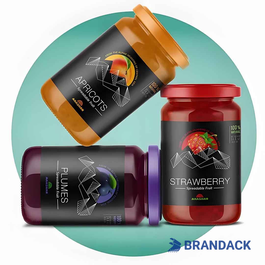 sauce bottle stickers