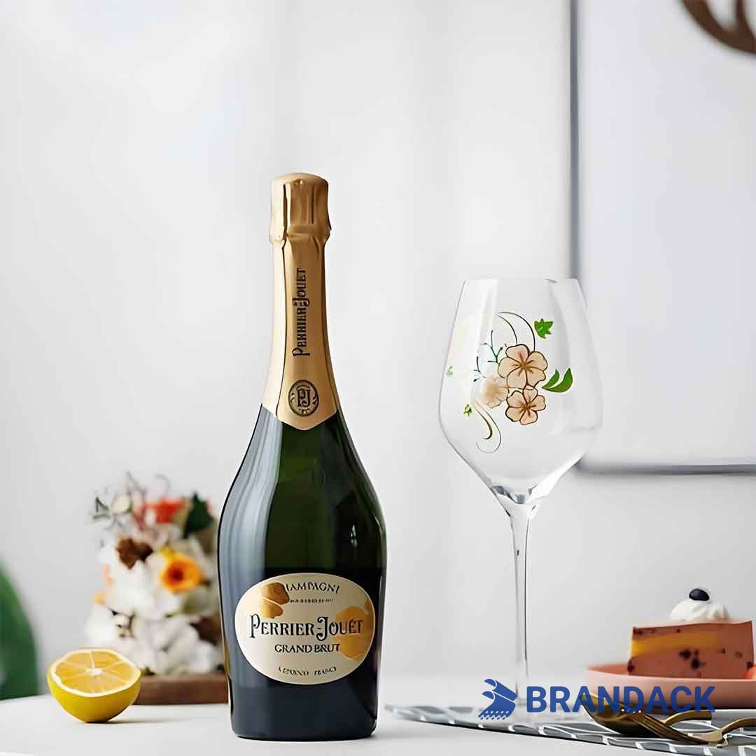 champagne bottle stickers