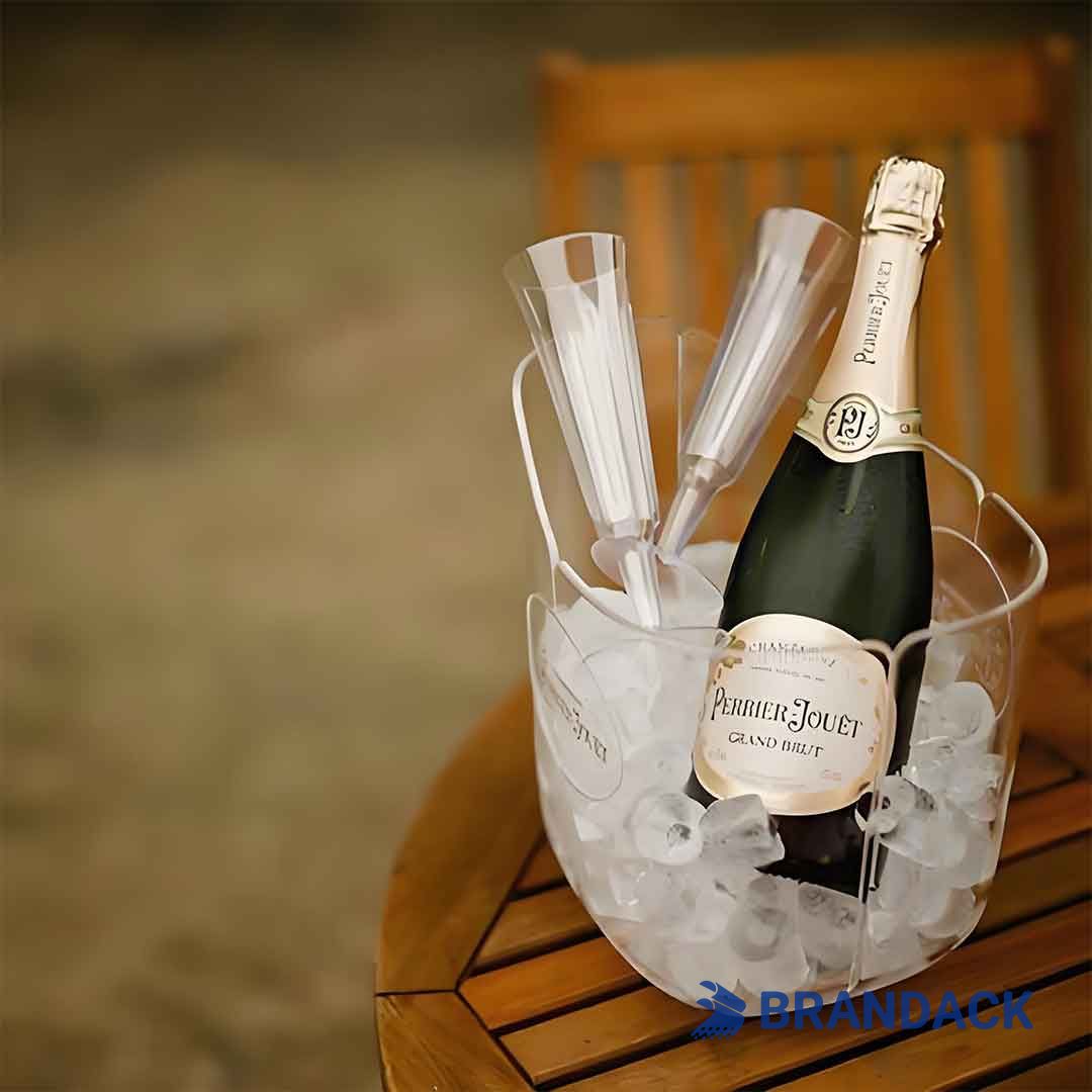 champagne sticker printing