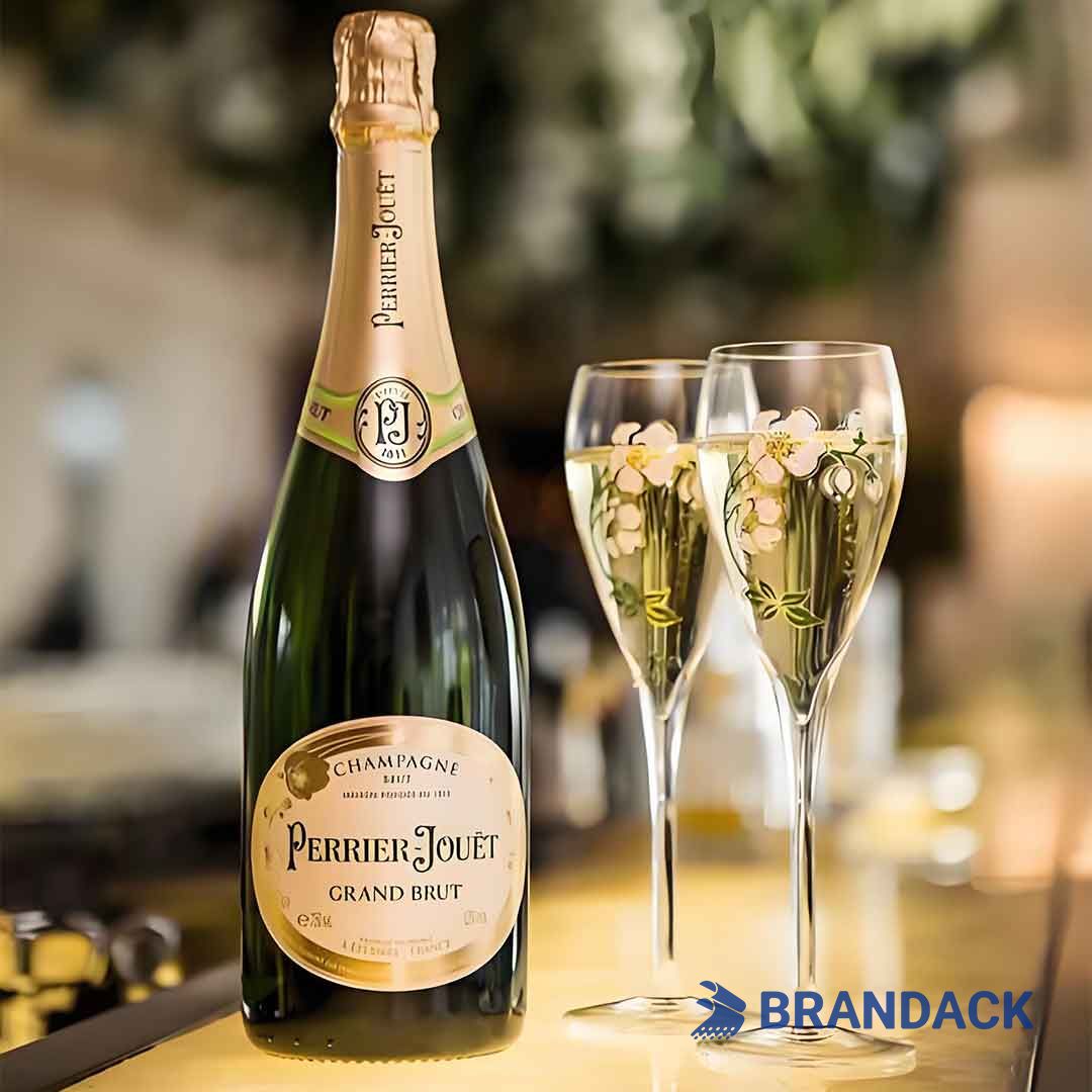 champagne sticker printing