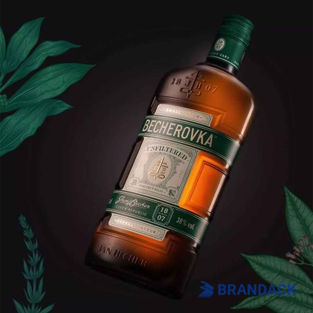 whiskey bottle sticker