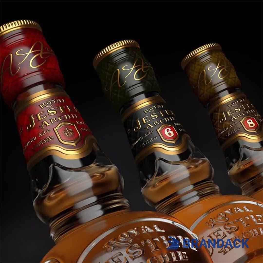 liquor bottle label stickers