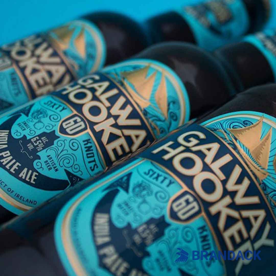 Personalised Beer Bottle Label Stickers, Custom Stickers for Beer Bottles