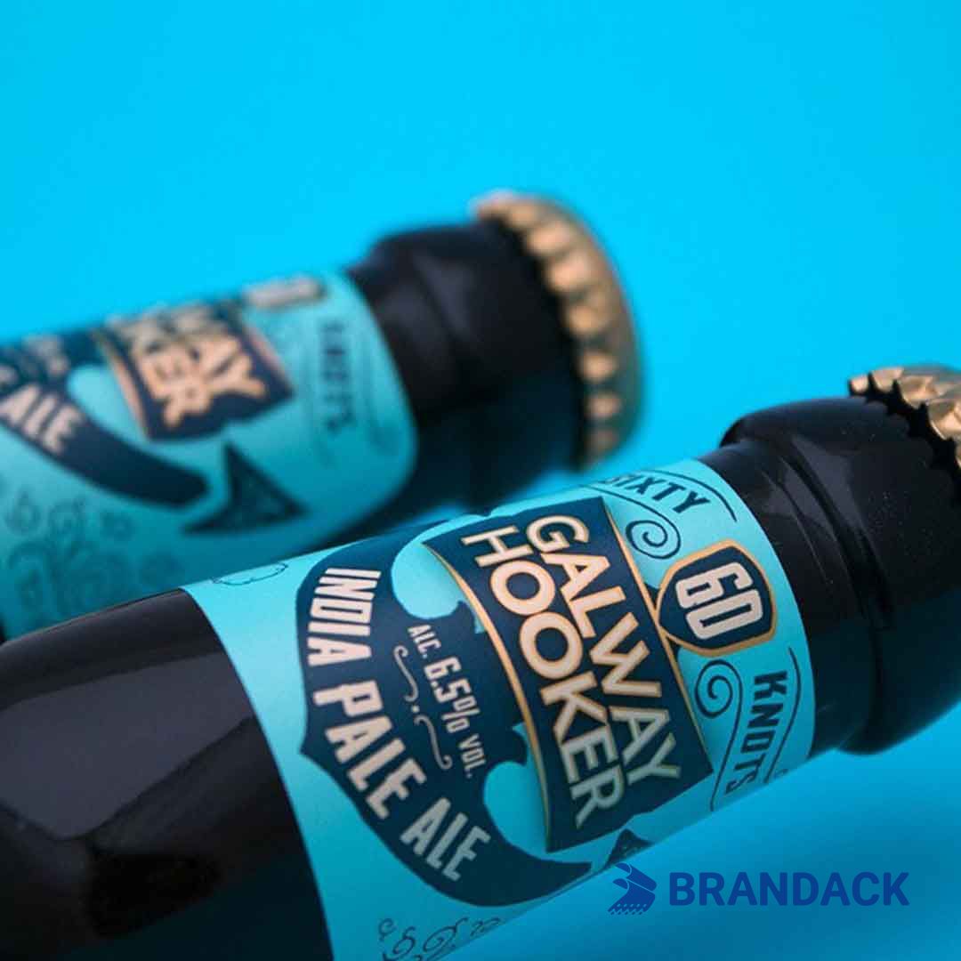 personalised beer bottle label stickers