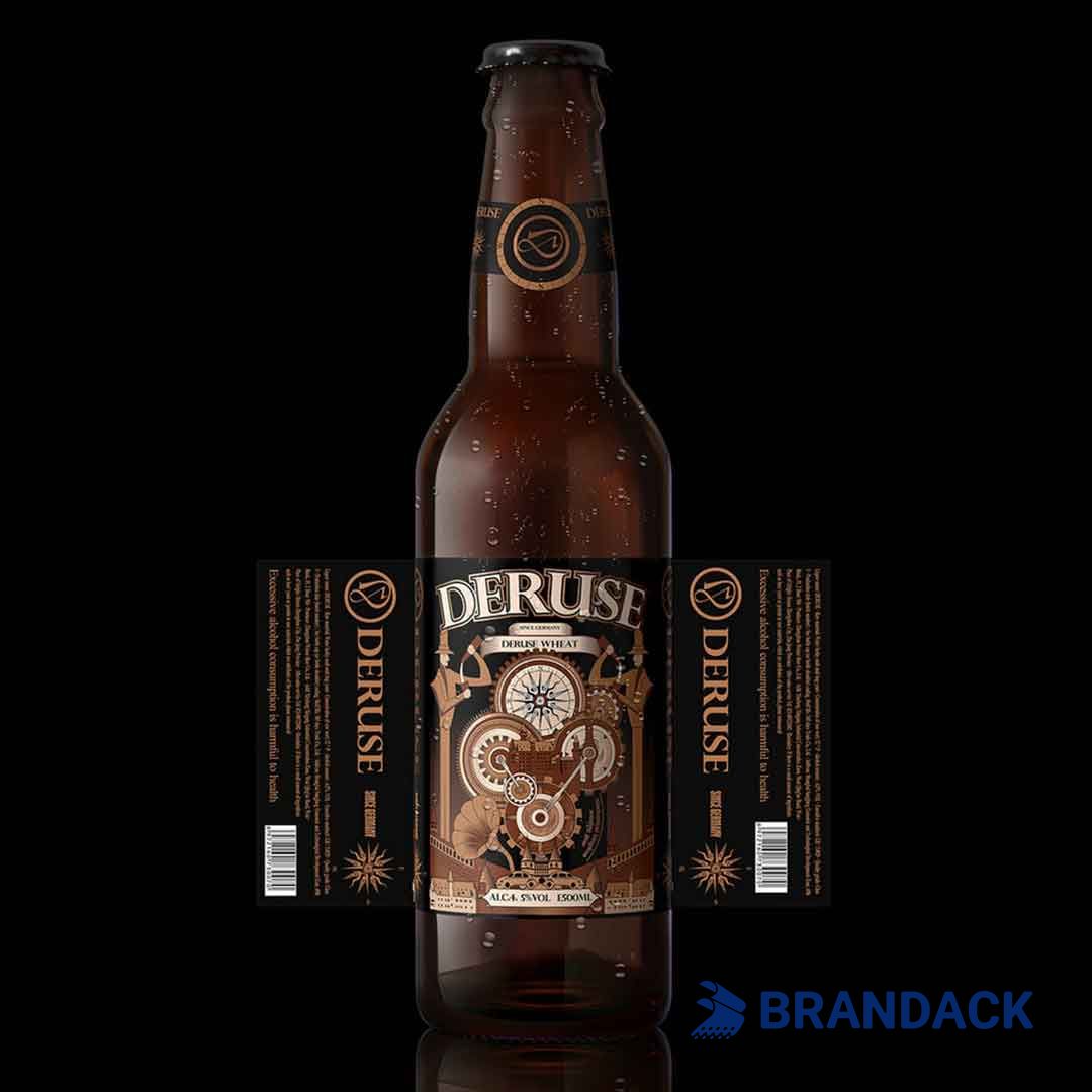 personalised beer bottle label stickers