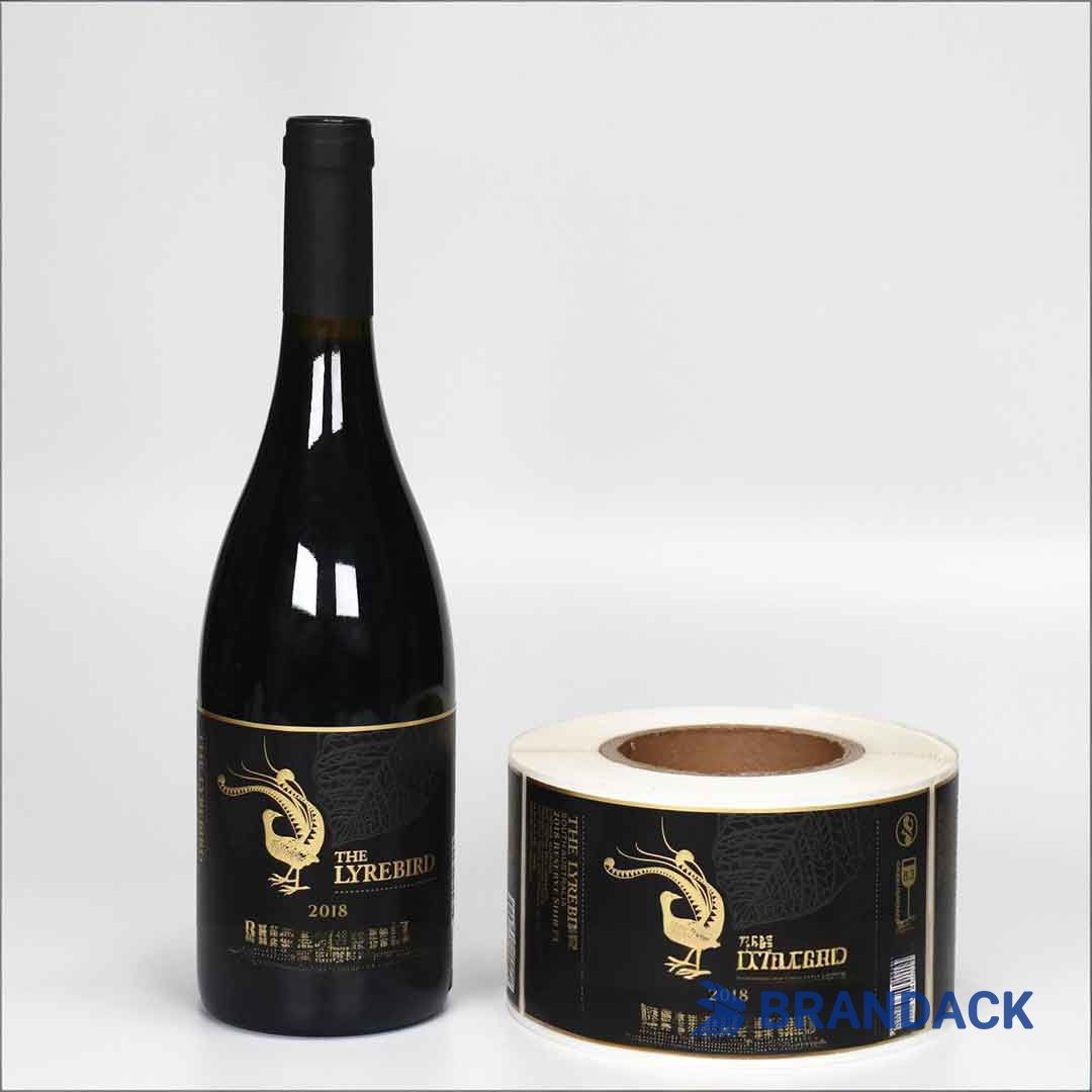 wine stickers personalized design
