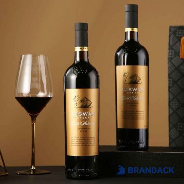 Custom Stickers for Wine Glasses Bottles Tailored to Brand