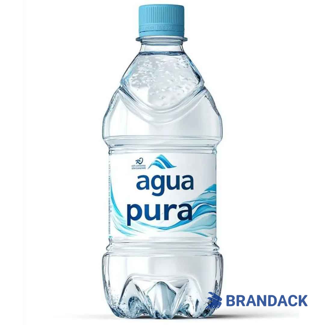 mineral water sticker design