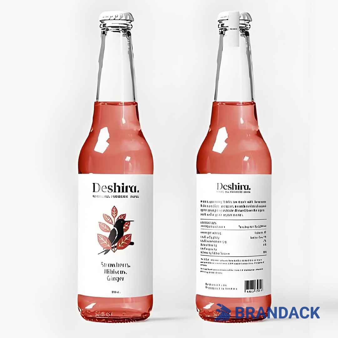 bottle stickers design