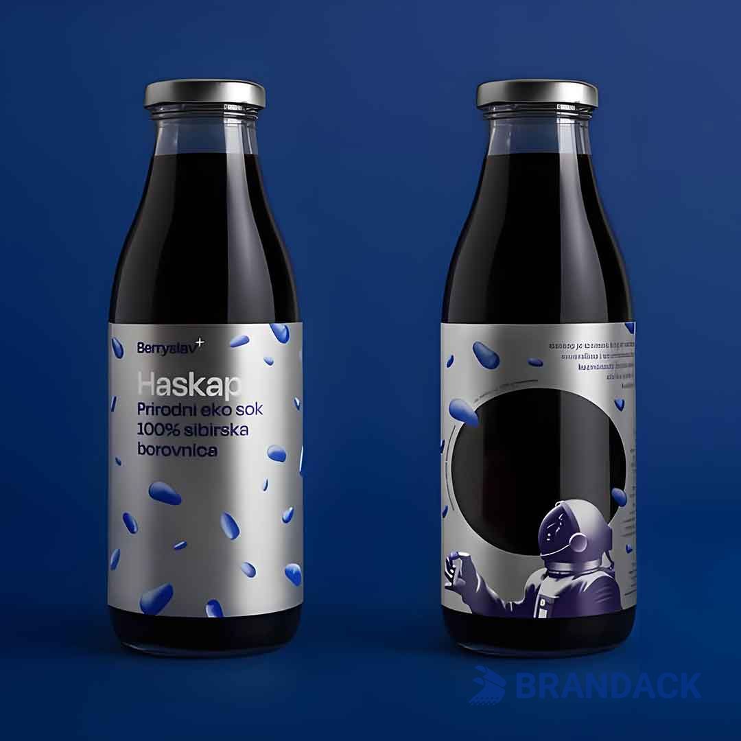 bottle stickers design