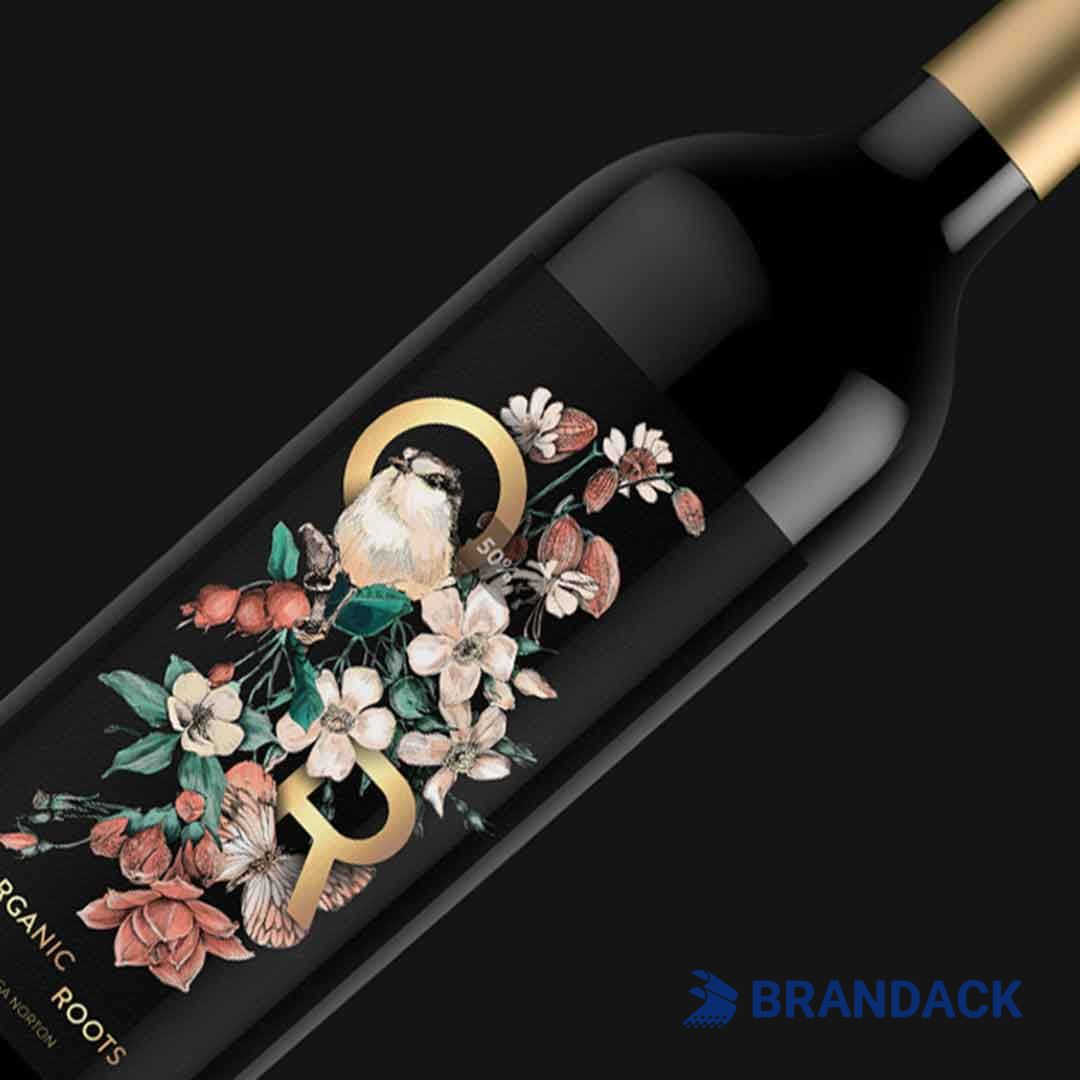 bottle stickers design