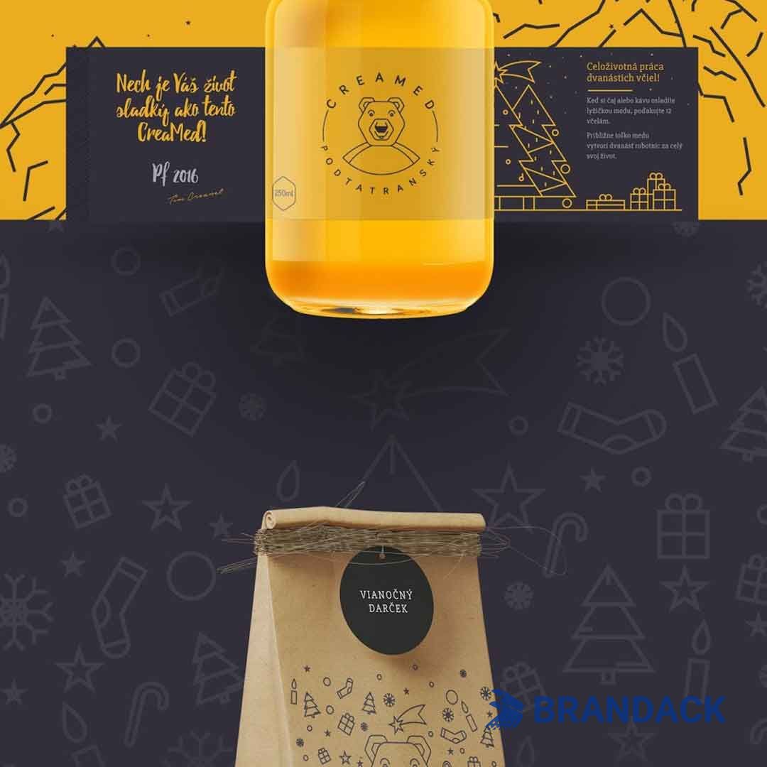 honey bottle stickers