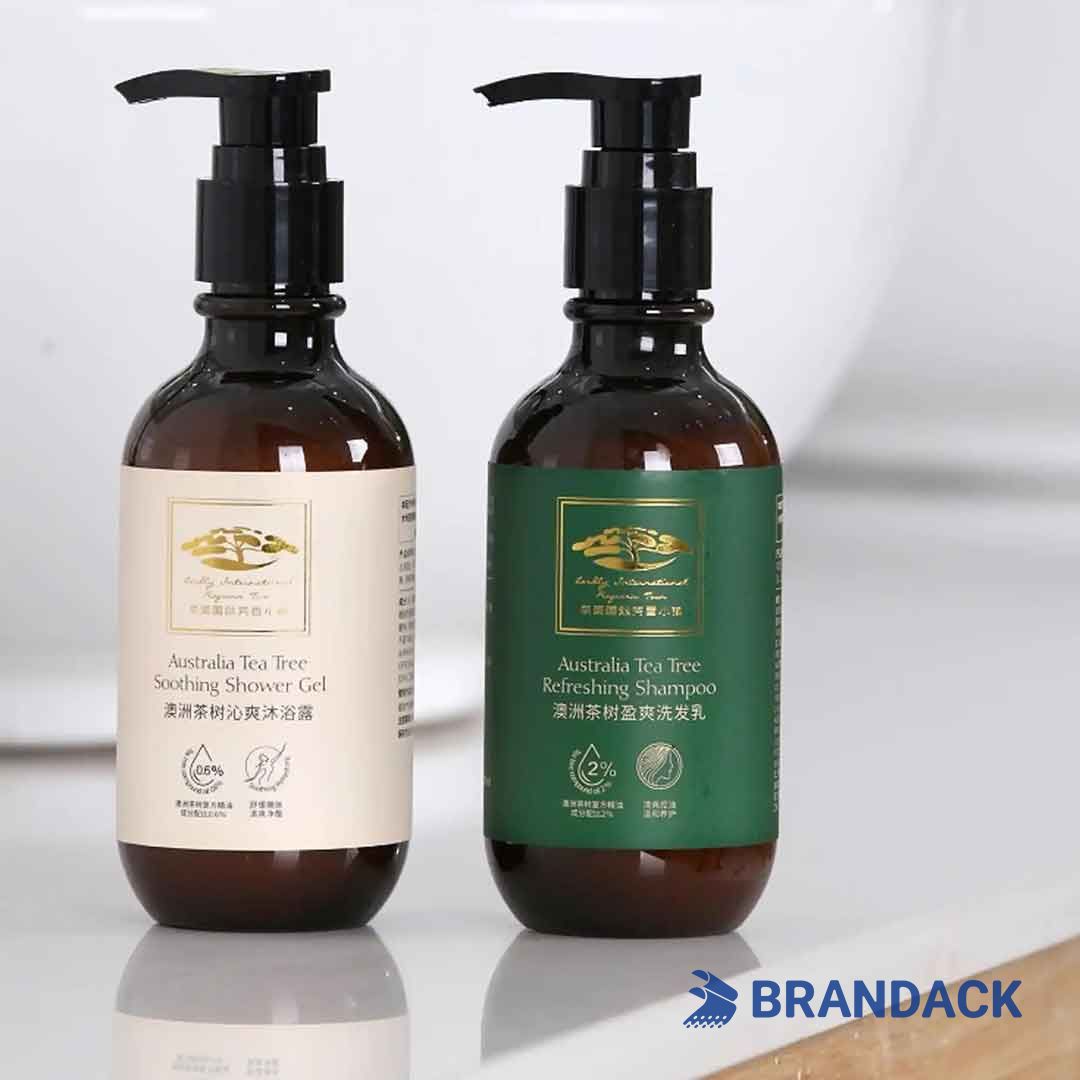 shampoo label sticker