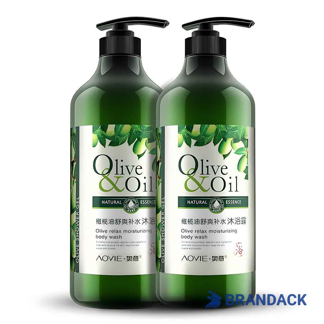 shampoo bottle sticker design