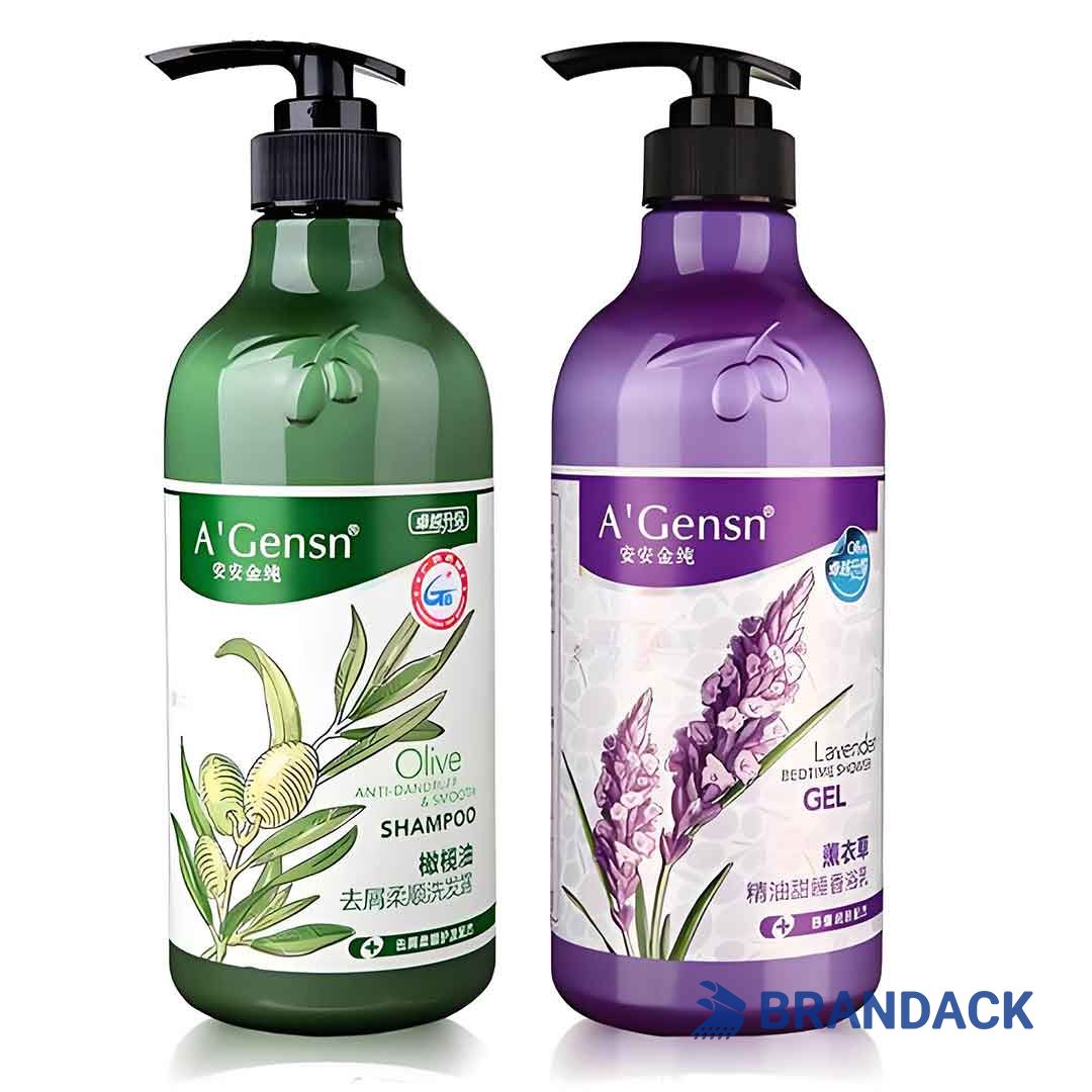 shampoo label sticker