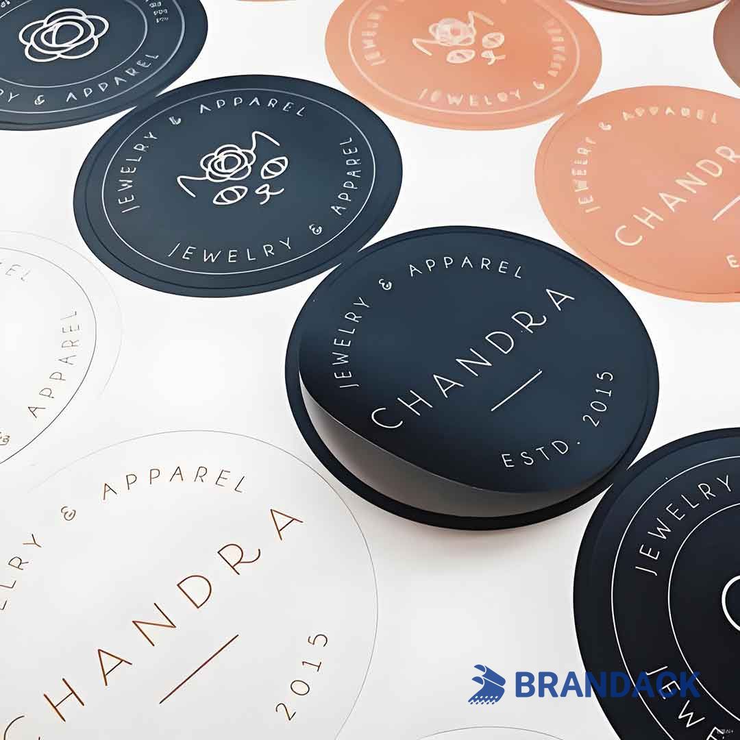 Round Sticker Printing and Fast Sticker Printing with Design Service