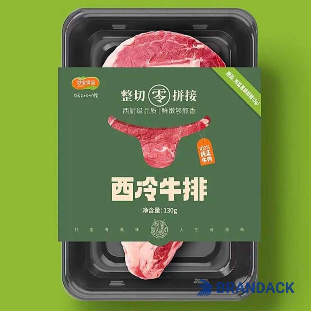 wrap around packaging labels