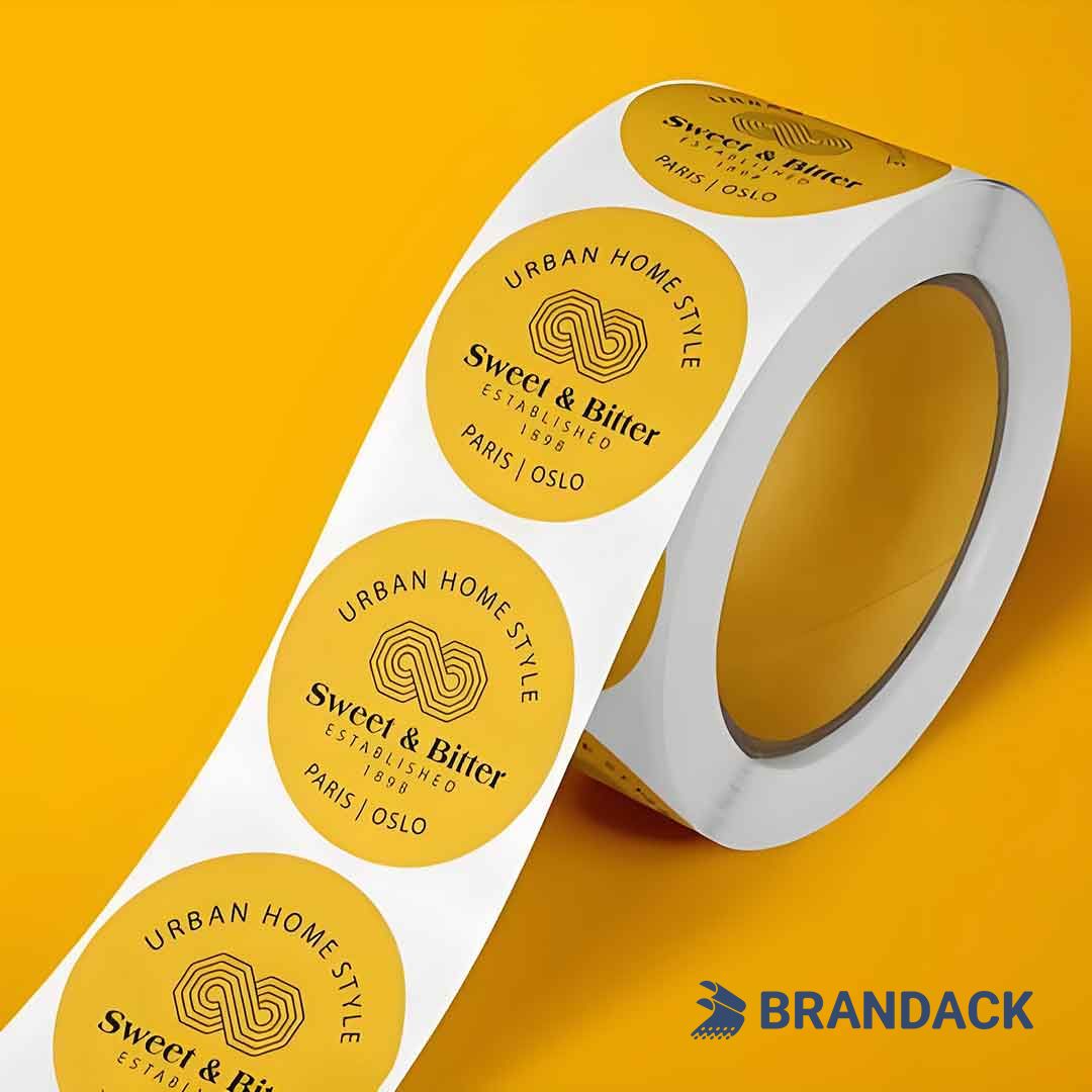 Custom Personalized Round Stickers | Design and Print Round Sticker