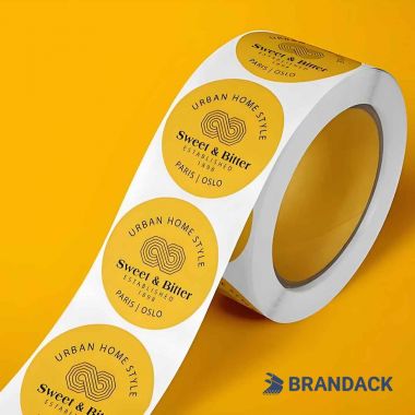Custom Personalized Round Stickers | Design and Print Round Sticker