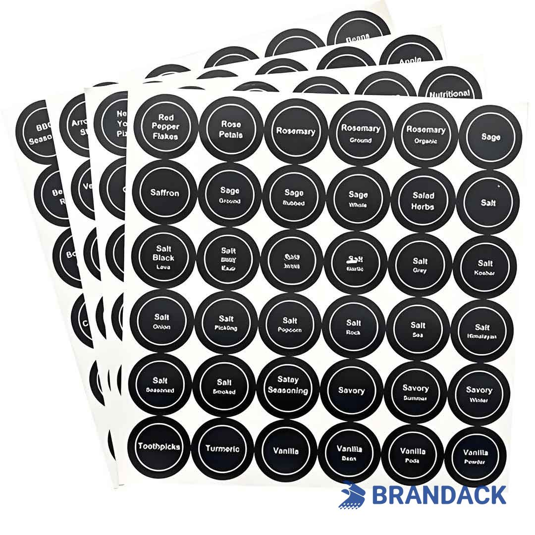 design round stickers