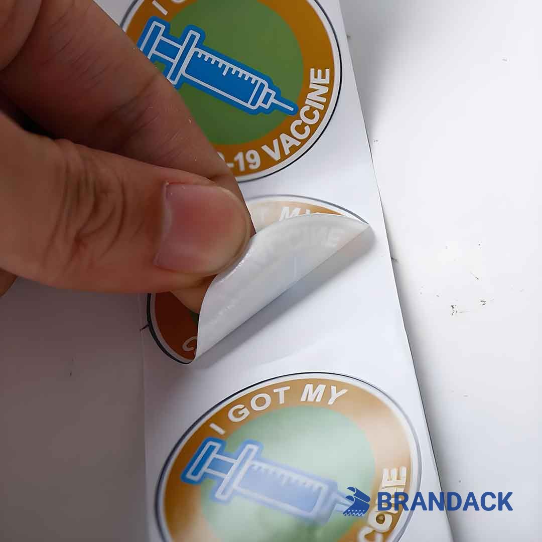 custom round stickers