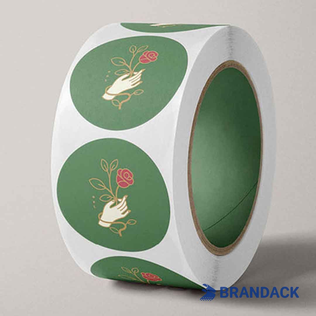 Custom Round Labels Personalized | Clear Round Sticker Labels Printing