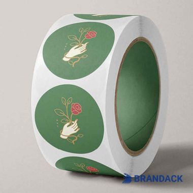 Custom Round Labels Personalized | Clear Round Sticker Labels Printing