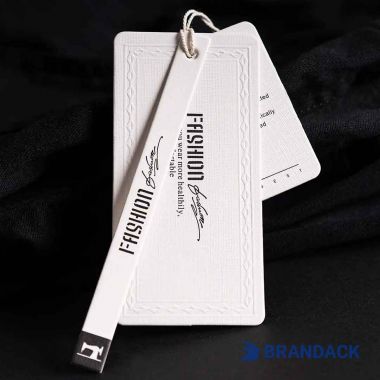 Clothing Hang Tags Custom with String | Bespoke Hang Tags for Clothing