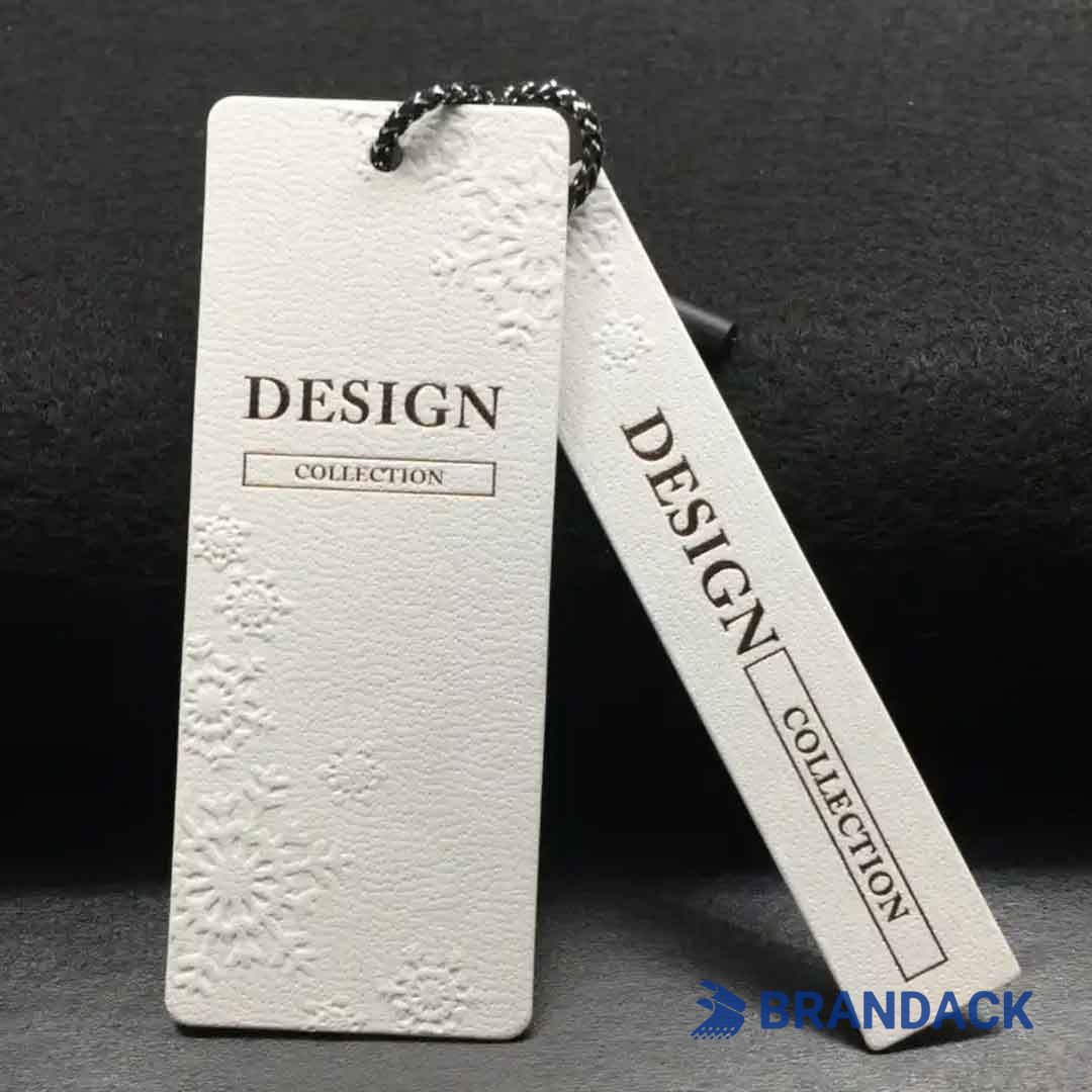 hang tags on clothing