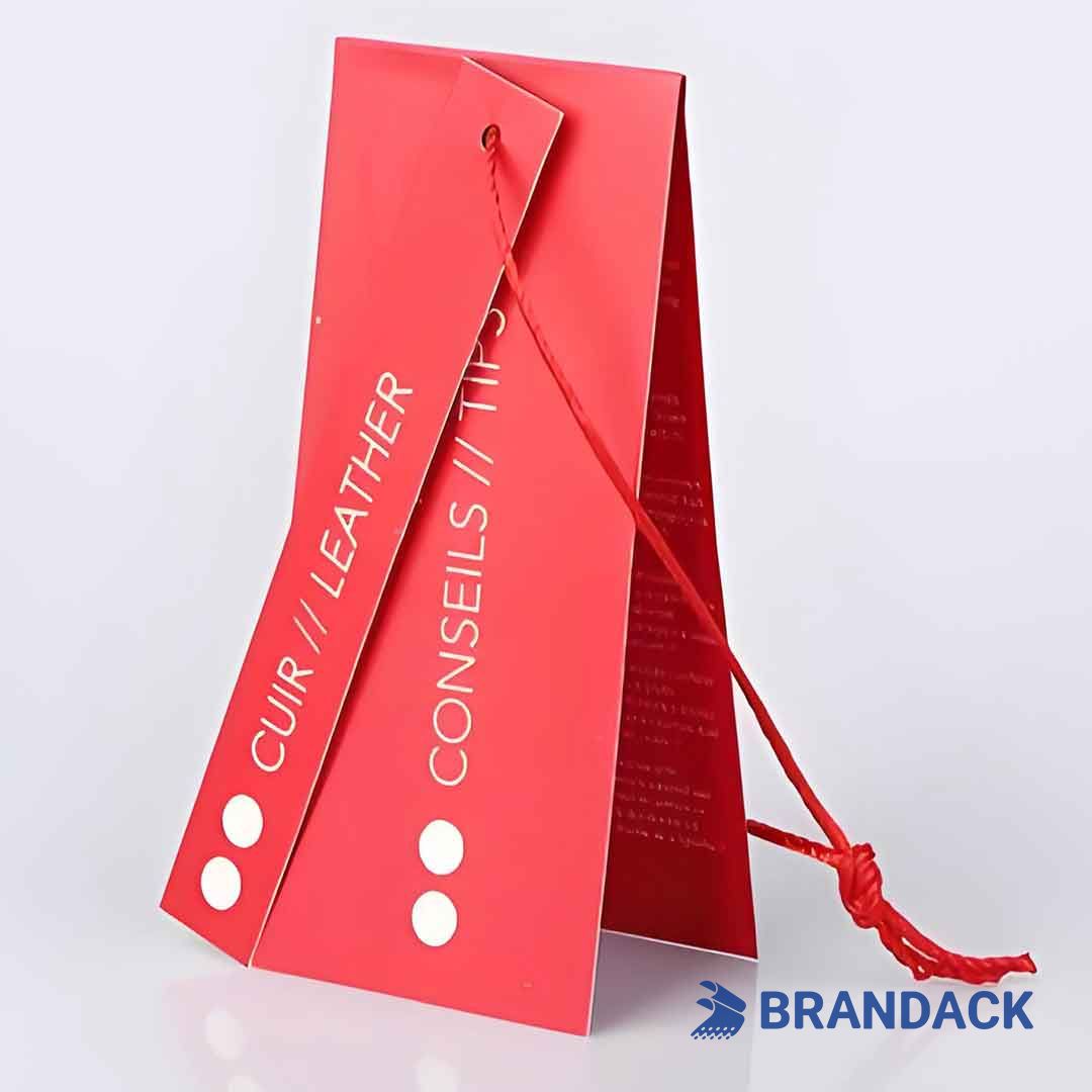 clothing hang tags and labels