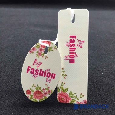 Custom Dress Price Tags Printing | Fashion Swing Tags Design for Brand