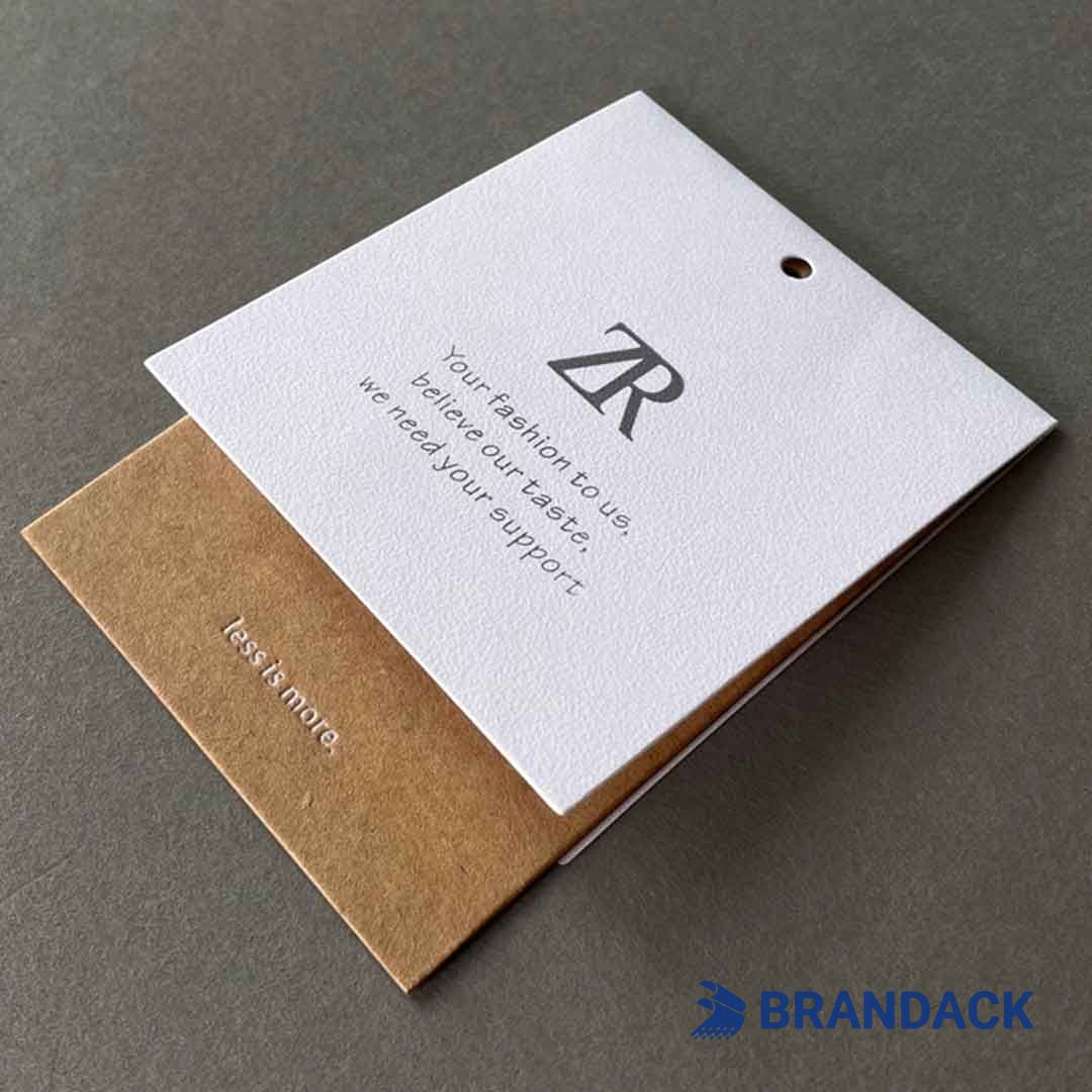clothing brand hang tags