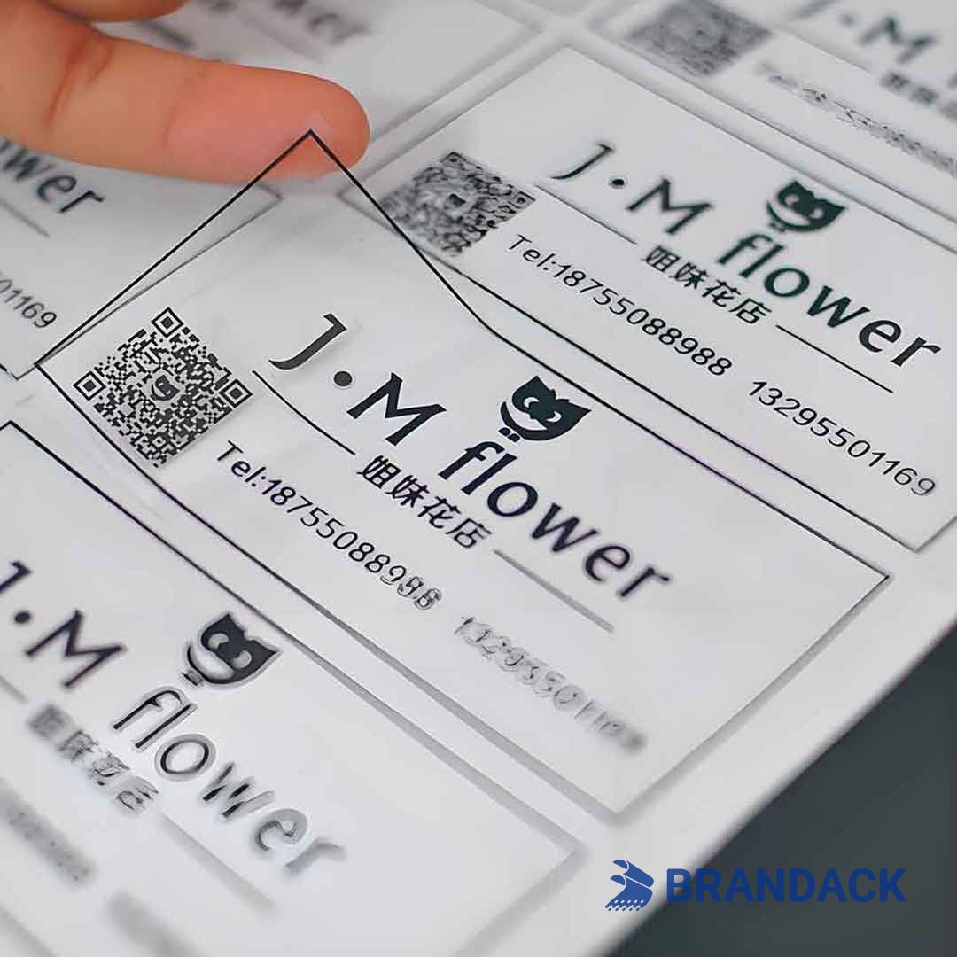 printable adhesive labels