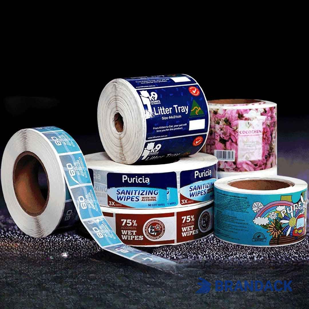 customised stickers labels