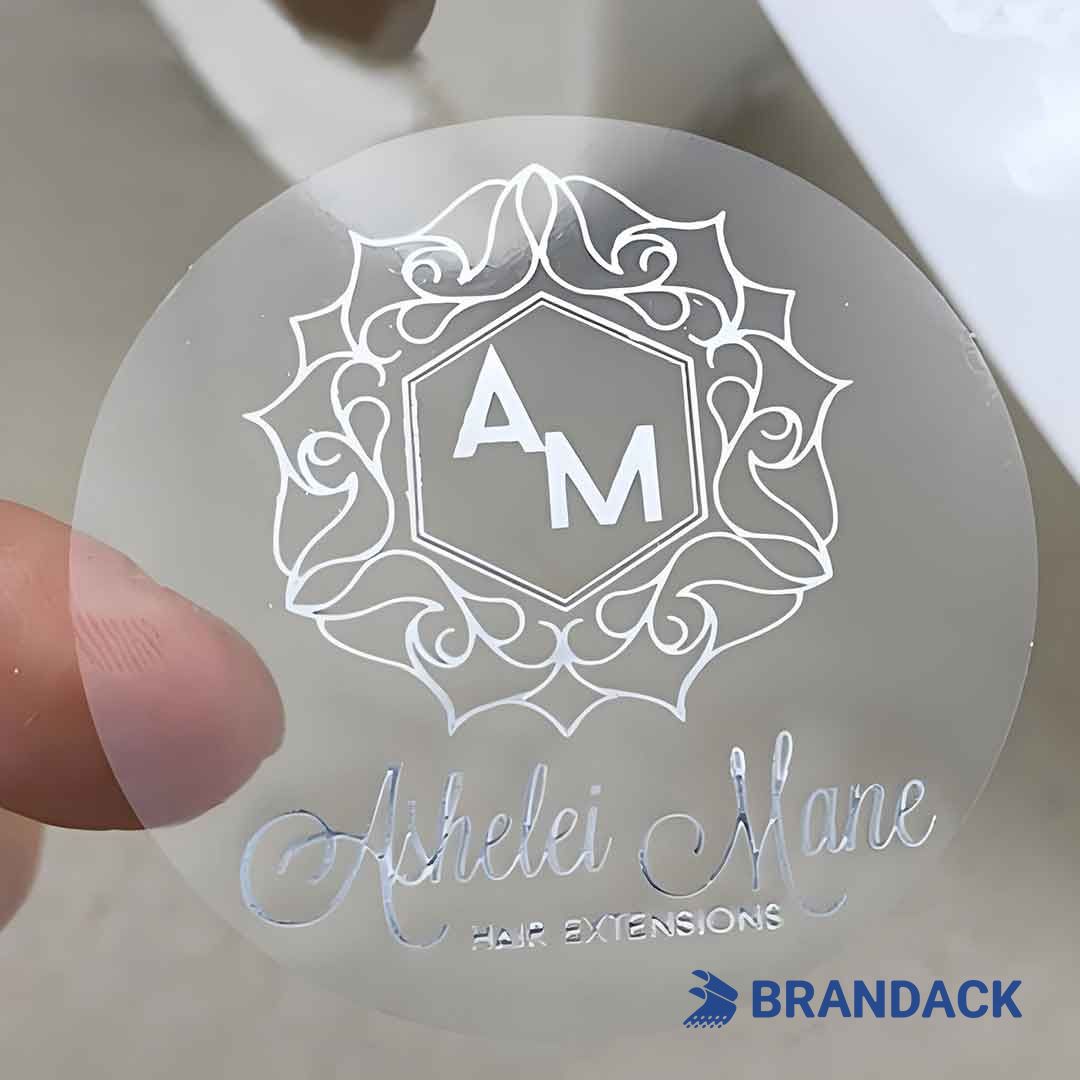 customised sticky labels