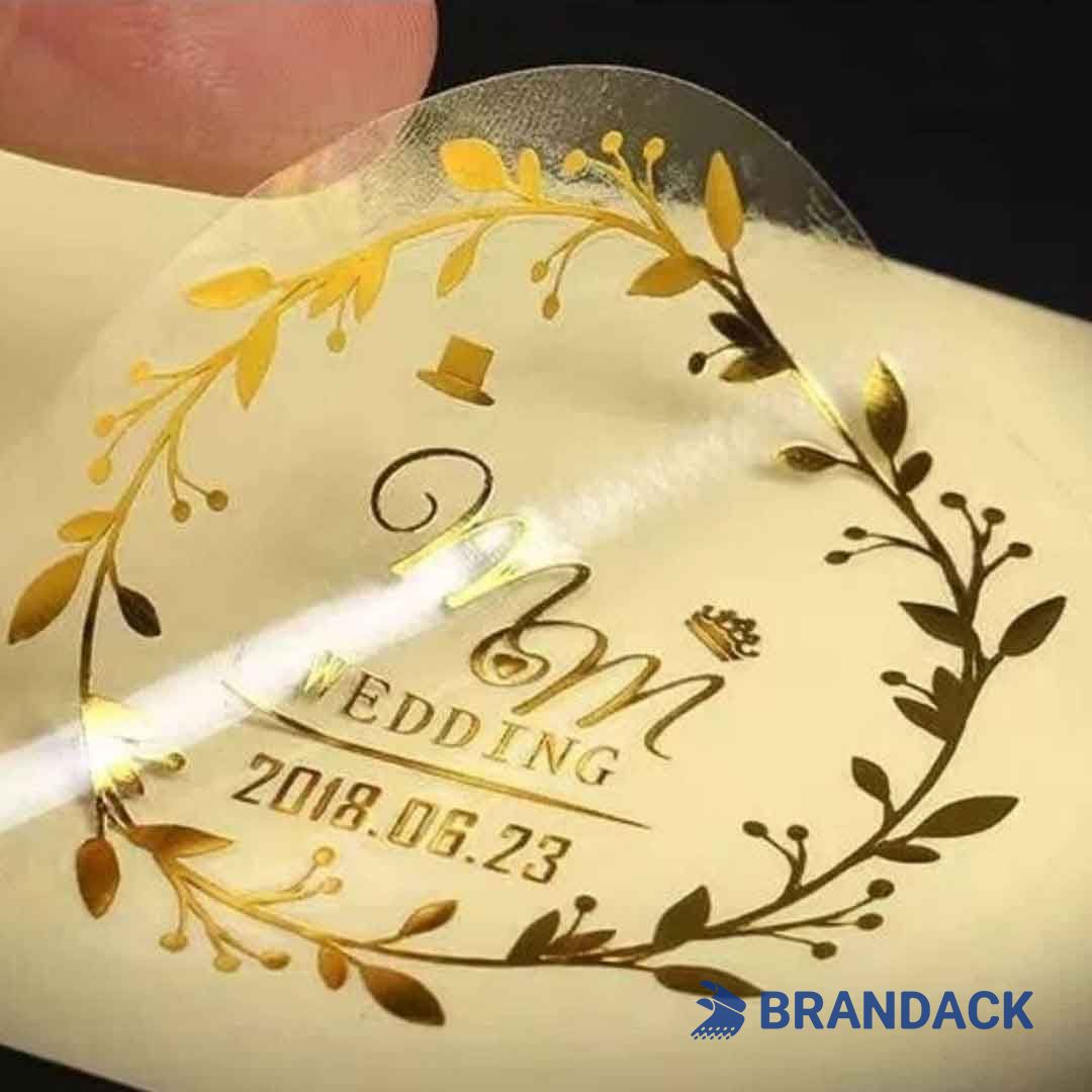 sticky self adhesive labels