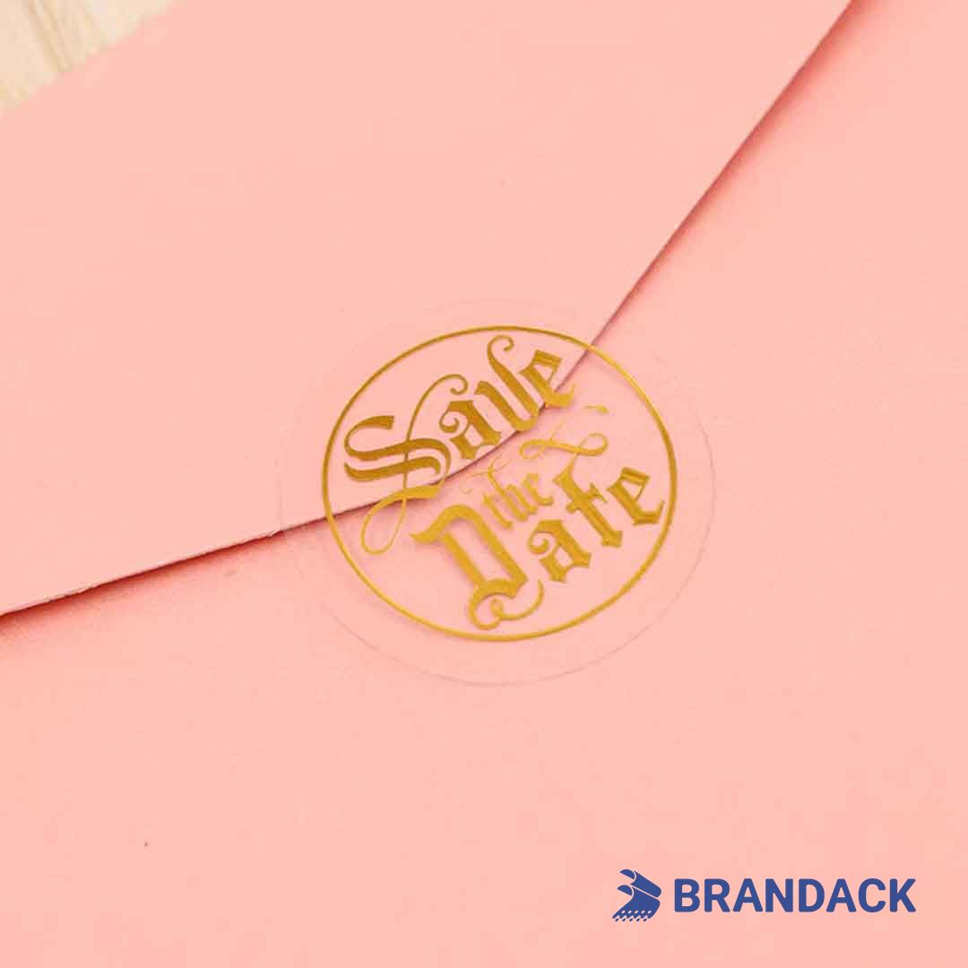 round self adhesive labels