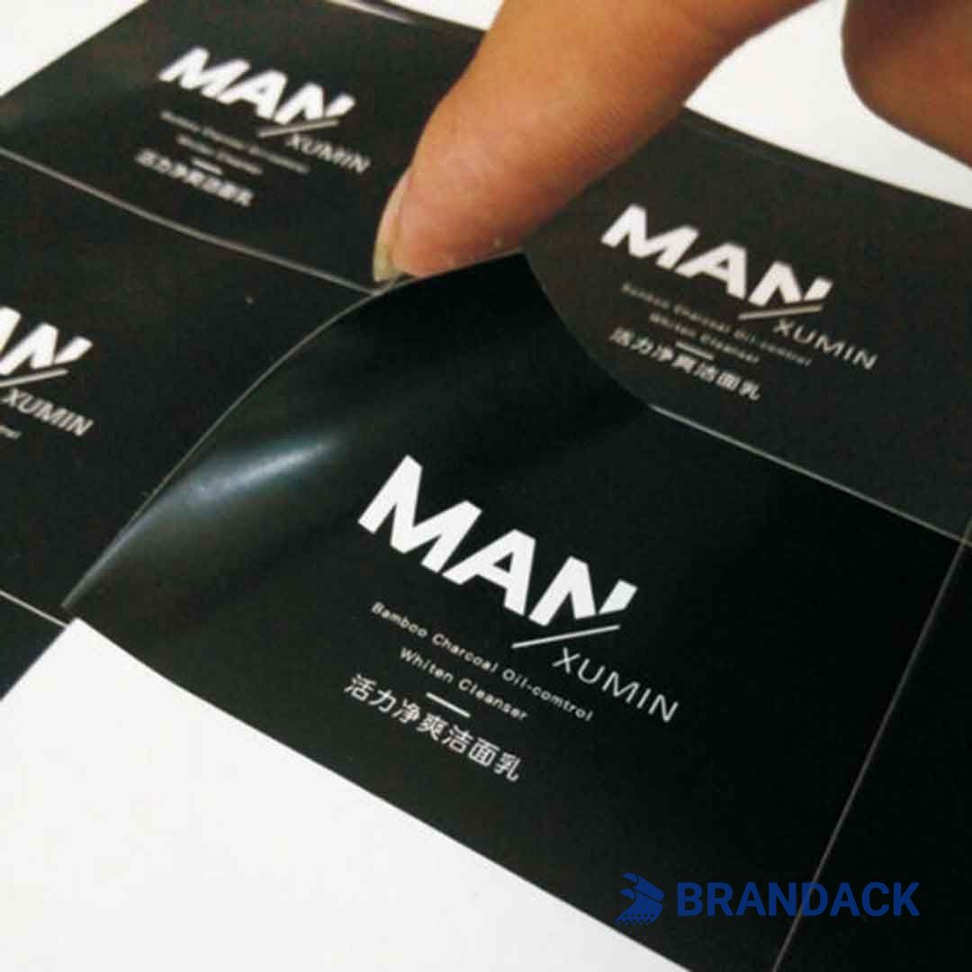 Custom Printed Business Sticker Label | Personalized Logo Sticky Labels