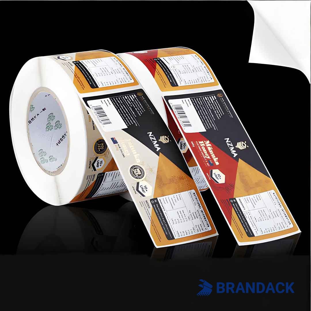 business logo sticker labels