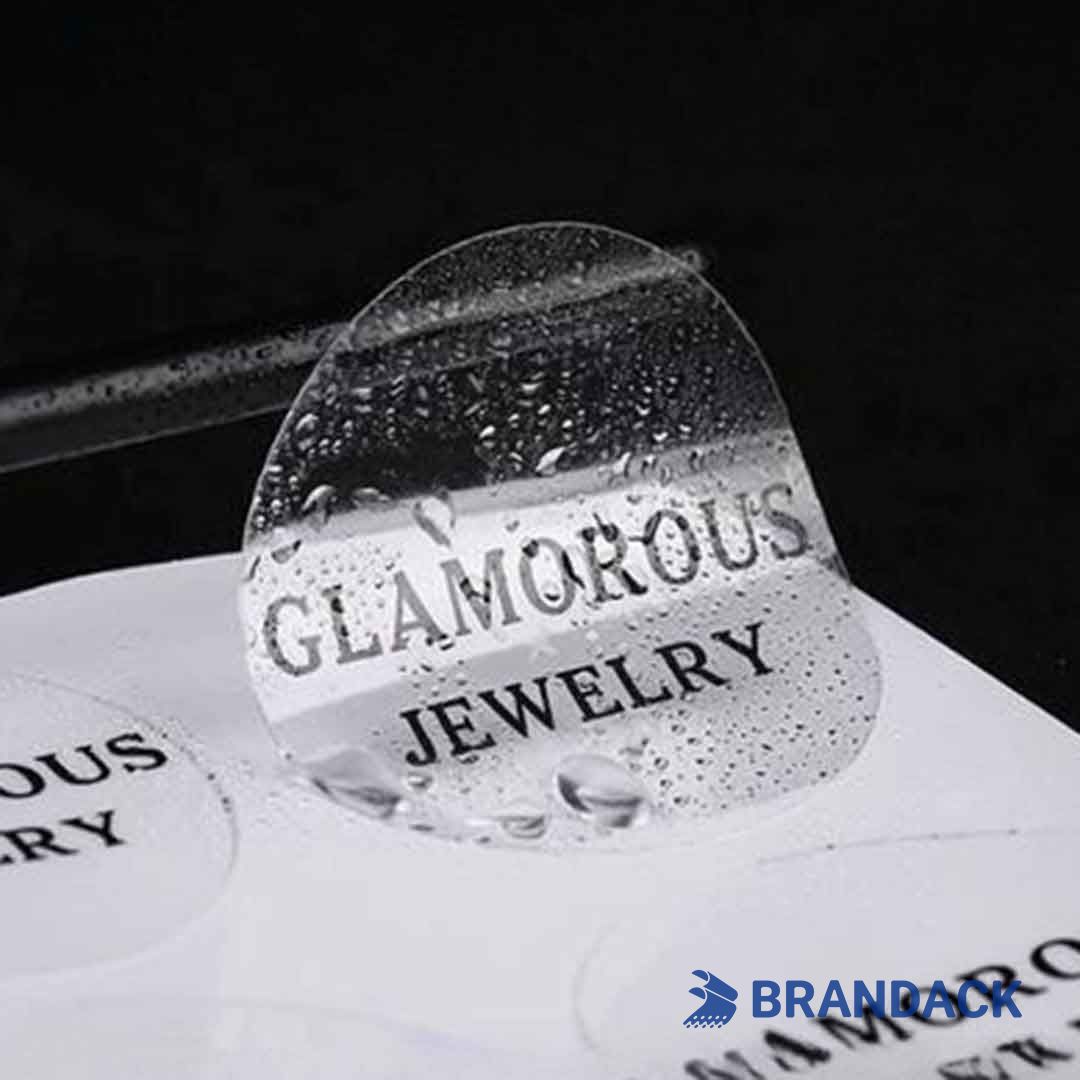 personalized clear sticker labels