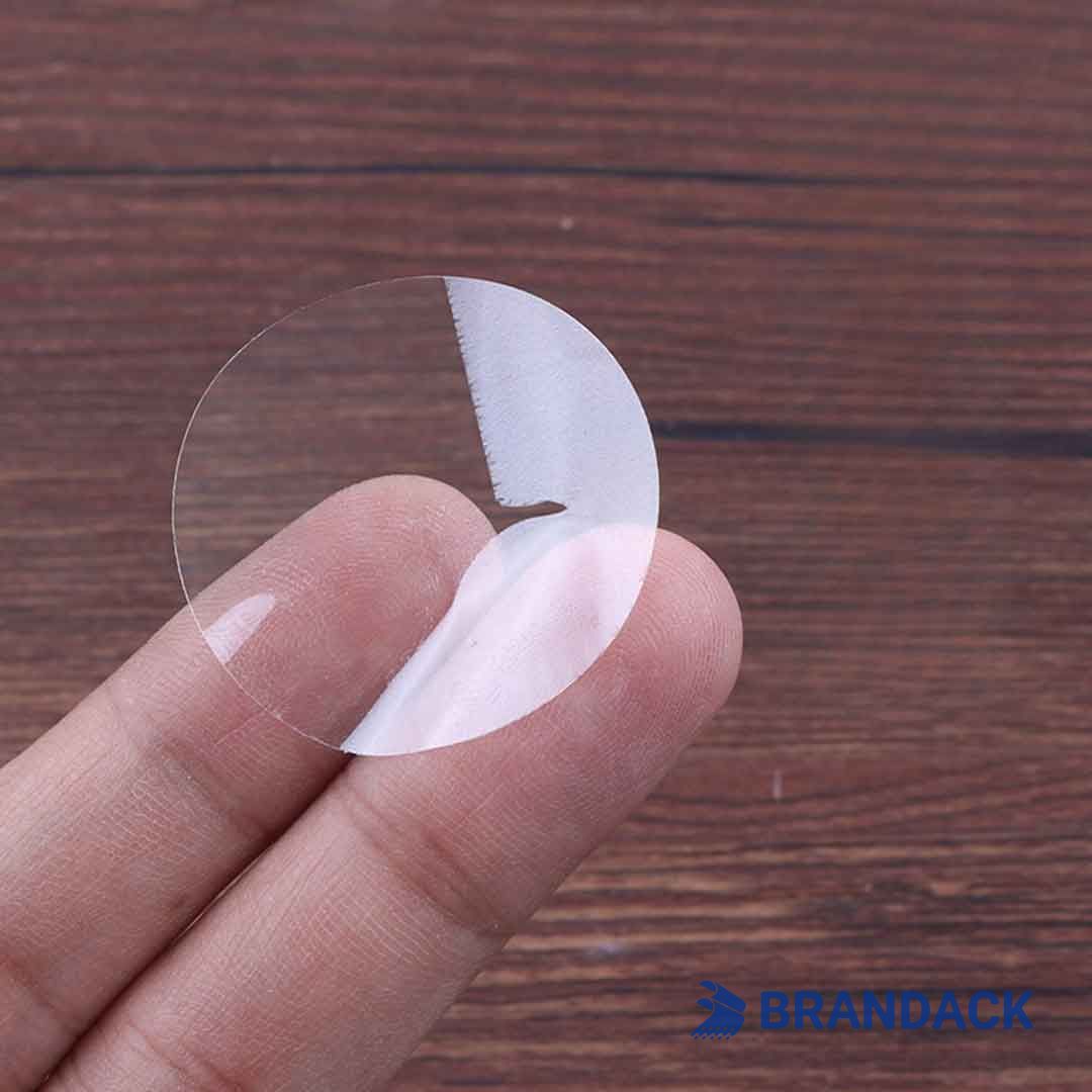 custom clear sticker labels