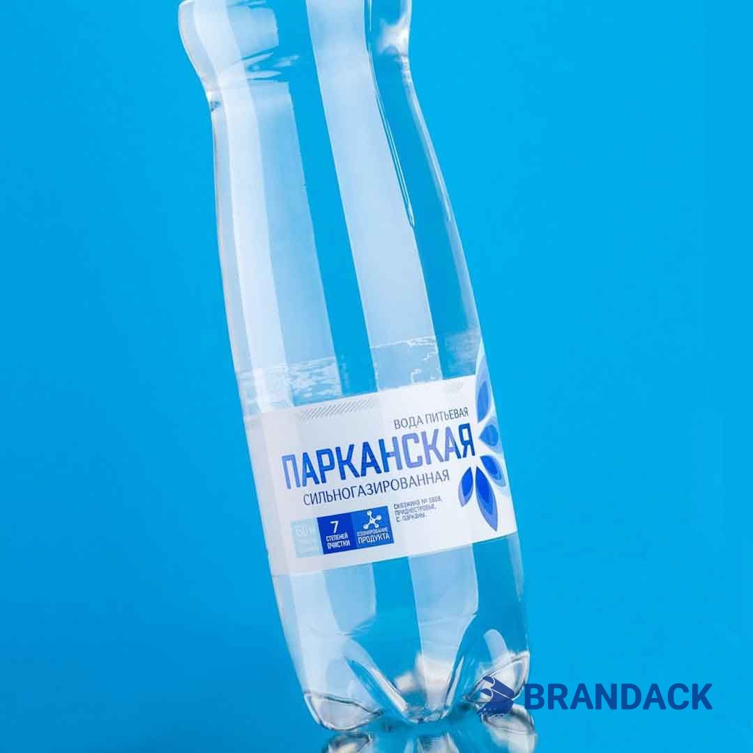 Custom Self Adhesive Water Bottle Sticker Labels to Stand Out on Shelf