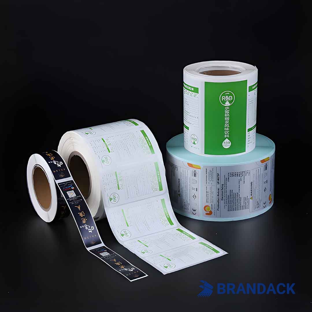 custom peel and stick labels