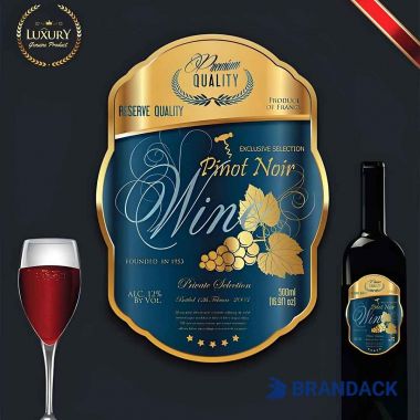 Design Your Own Sticker Label | Create Self Adhesive Custom Wine Labels