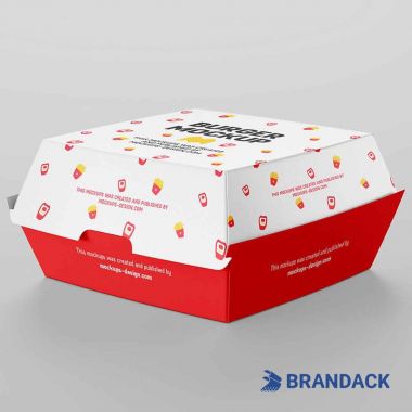 Custom Burger Boxes Packaging Supplier & Company with Design Service